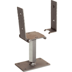 Pitzl® Pfostenträger  10923.1000 Re/Li Gewinde M24, m. S-Las