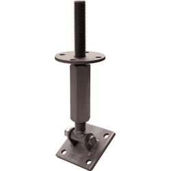 Pitzl® Pfostenträger neigbar 10921.7008 Re/Li Gewinde M24,  m.Gewindedorn,  ZiNiP