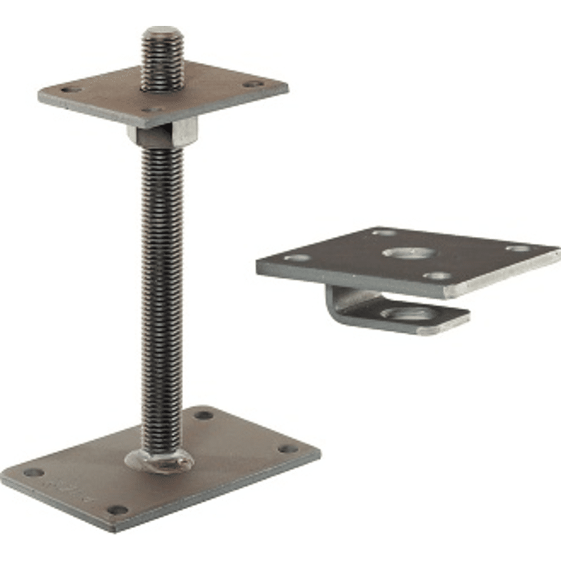 Pitzl® Pfostenträger  11013.1202 m. Gewindestange u. Si-Lasc