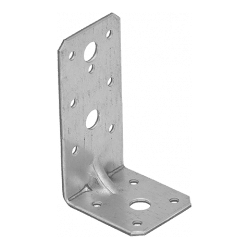 SCHWERLAST-WINKELVERB. 95X53X 45X2,5mm mit Sicke, Feuerverzinkt 275 g/m²