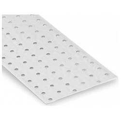 Domax LOCHPLATTE 80x240x 2MM Feuerverzinkt,  PN-EN14545