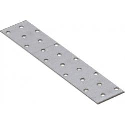 Domax LOCHPLATTE 40x200x 2MM Feuerverzinkt,  PN-EN14545