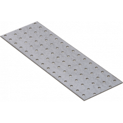Domax LOCHPLATTE 100x300x 2MM Feuerverzinkt,  PN-EN14545