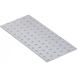 Domax LOCHPLATTE 120x260x 2MM Feuerverzinkt,  PN-EN14545