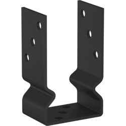 Domax DEKO PFOSTENTRÄGER 101X150X60X4, 0MM pulverbeschichtet schwarz, ETA-20/1044