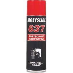 ZINK-ALU SPRAY  637 500ML Zinkspray hell bis +360°C