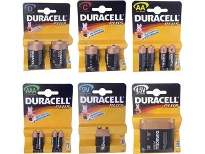 Batterien Duracell