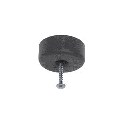 Möbelgleiter schwarz, 1SB = 2 Stk. H: 20mm, D: 49mm
