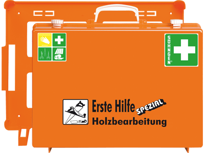 Erste Hilfe Koffer Spezial "Holzbearbeitung"