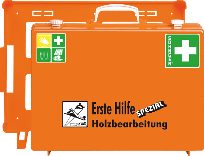 Erste Hilfe Koffer Spezial "Holzbearbeitung"