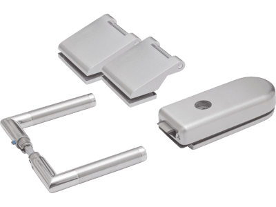 Glastürbeschlag Round Linie 43