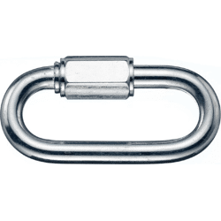 KETTEN SCHNELLVERSCHLUSS VERZINKT,  3.5MM