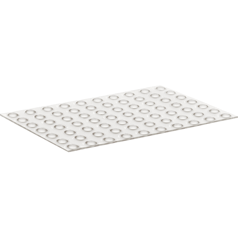 Schutzpuffer CLEAR Linse 48 St. Durchm.: 7; 9 mm / Höhe: 2; 5