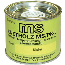 Holzkitt-Schmid KNETHOLZ  MS/PK    200 GR. EICHE MITTEL