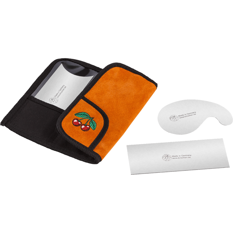 Ziehklingen-Satz in Leder Etui