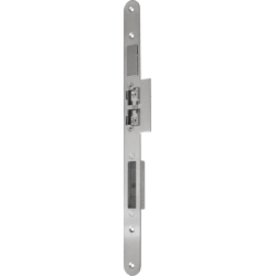 Winkhaus Mittelschließblech für stumpfe Türen links Edelstahl F2401