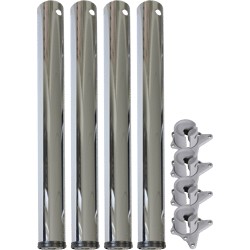 Deutsche FGV Tischfüße rund