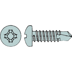 DIN- und Normteile Bohrschrauben DIN 7504 N Linsenkopf