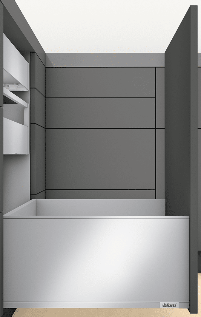 LEGRABOX pure Komplett-Set Höhe F (240 mm)