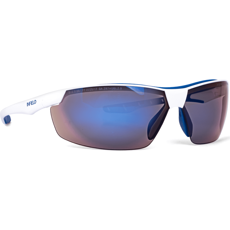 Infield Schutzbrille  FLEXOR PLUS  blau verspiegelt