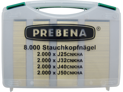 PREBENA Nägel / Brads J-Box J25/J32/J40/J50 CNKHA