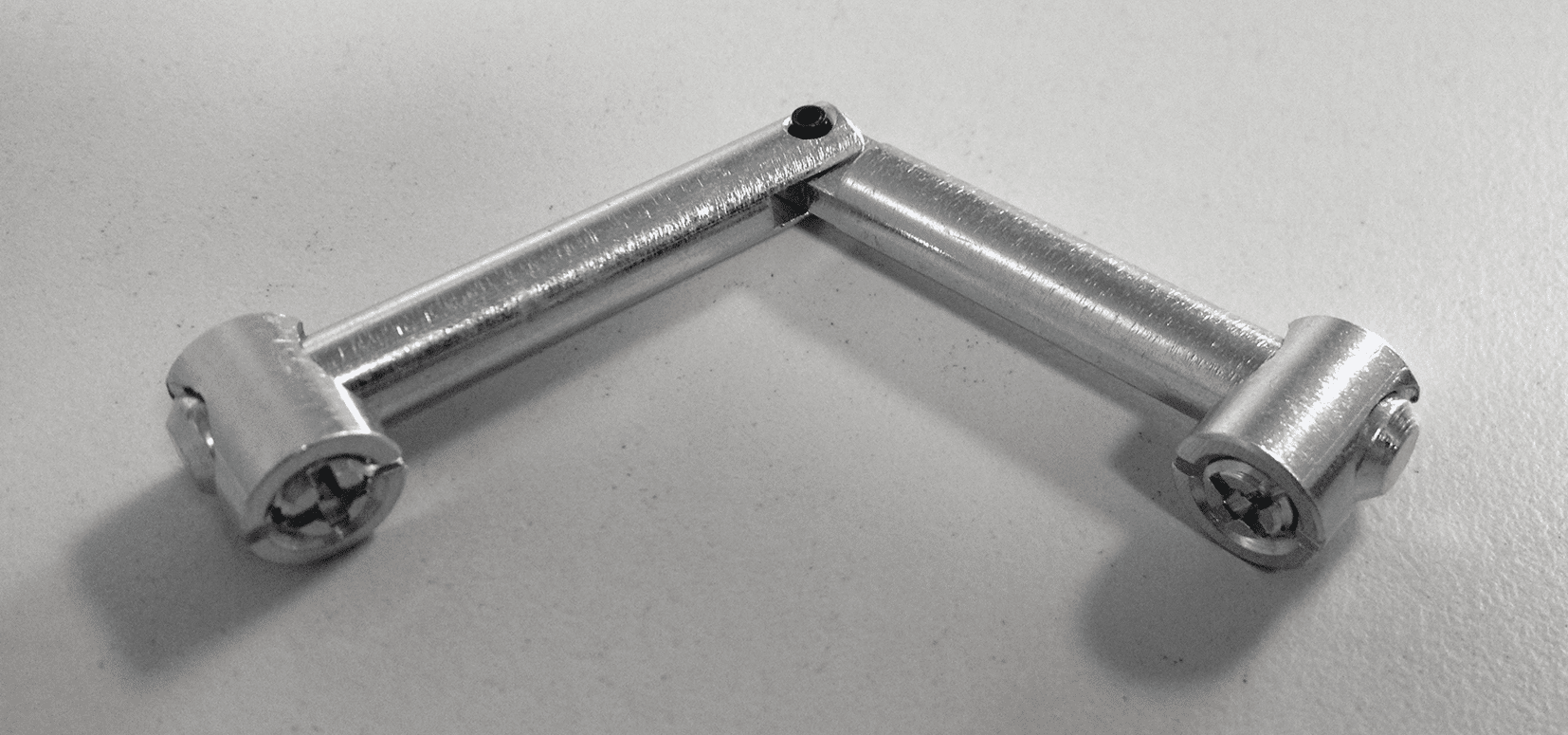 Gehrungsverbinder PV Ø 10 mm zweiseitig