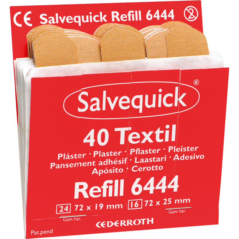 Salvequick Pflaster-Strips elastisch (40 Stück) REF. 6444