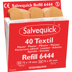 Cederroth Salvequick Pflaster-Strips elastisch (40 Stück) REF. 6444