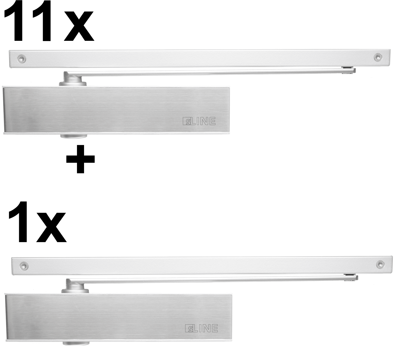 Türschließer TS5 mit Montageplatte