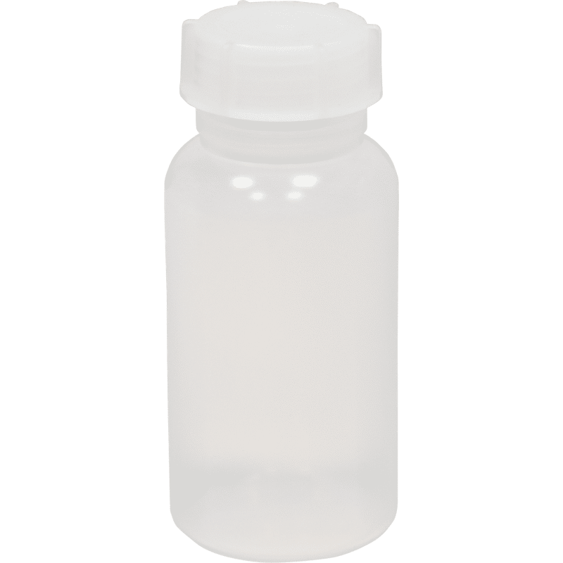 Weithalsflasche 1.000 ml, LD-PE naturfarben, rund
