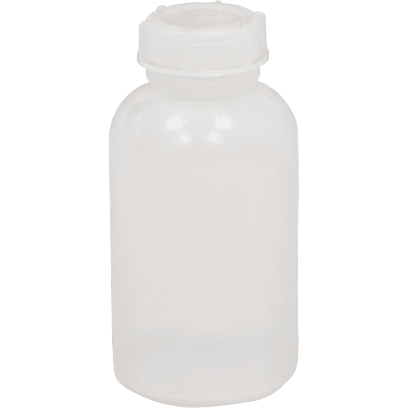 Weithalsflasche 750 ml, LD-PE naturfarben, rund