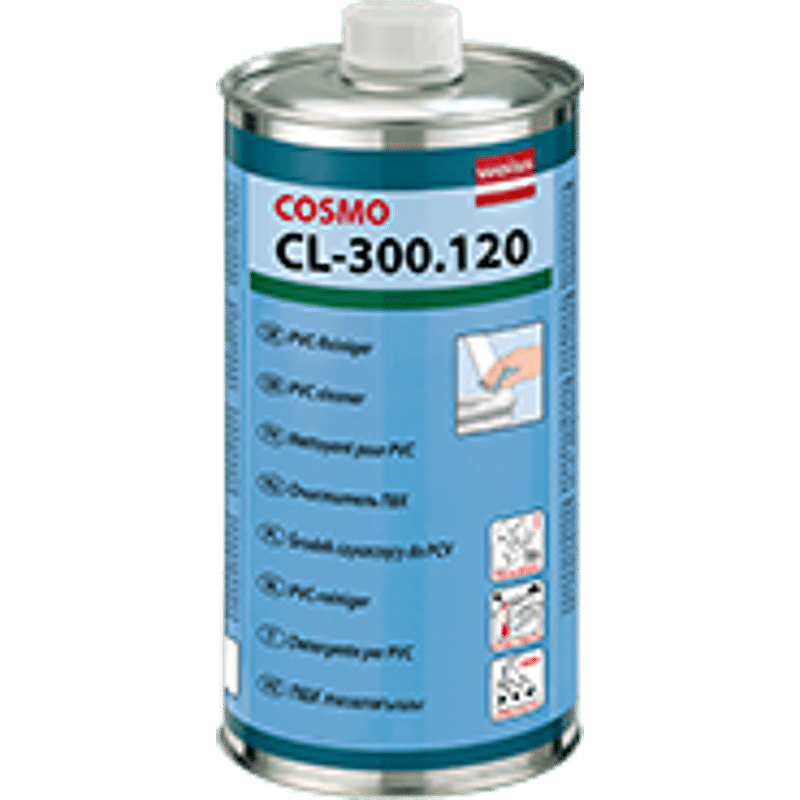 Cosmo CL-300.120 PVC-Reiniger leicht anlösend (Dose/1 l)