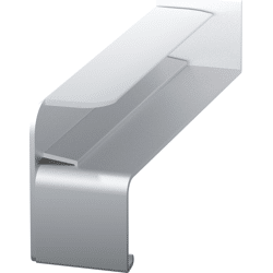 Fensterbank-Abschluss A400 BC0 eloxiert 110mm links