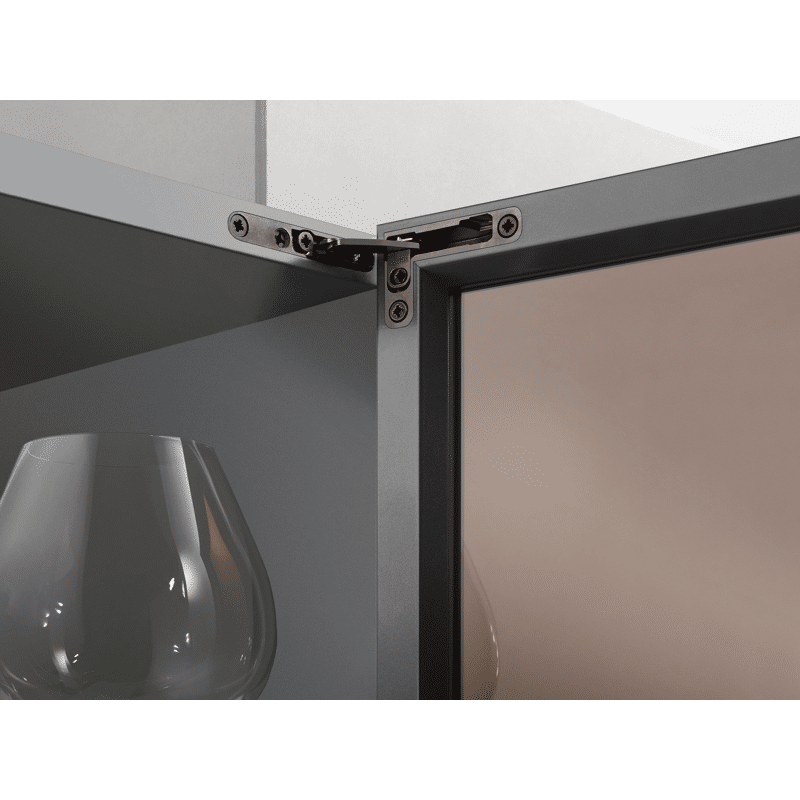 AIR unsichtbares Scharnier mit selbstöffnender Push