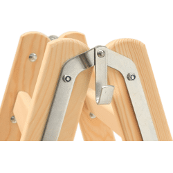 Holz-Sprossenstehleiter