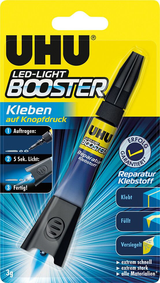 Sekundenkleber LED-Light Booster