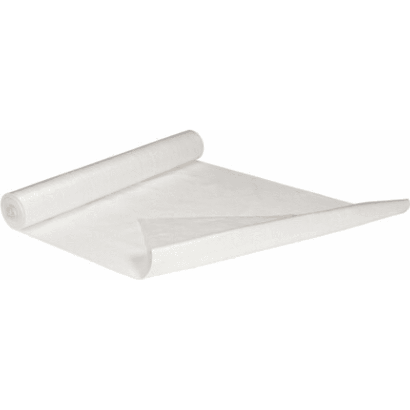 Handwerkermatten-Rolle mit Polyestervlies weiss klebend 1x25 Mtr