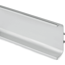 U-Griffmulde Aluminium natur eloxiert Profillänge 3900 mm