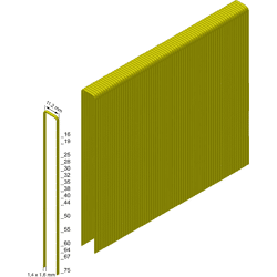 Prebena Heftklammern Z40CNKHA (PK= 11.100 Stück)