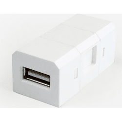 BMB Beschläge USB-A Element weiß,  für EXIT Spot WLC