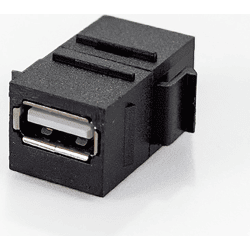 BMB Beschläge KEYSTONE USB-A Element,  schwarz
