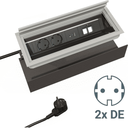 BMB Beschläge EXIT 45 plus SET mit Kabelwanne,  Aluminium