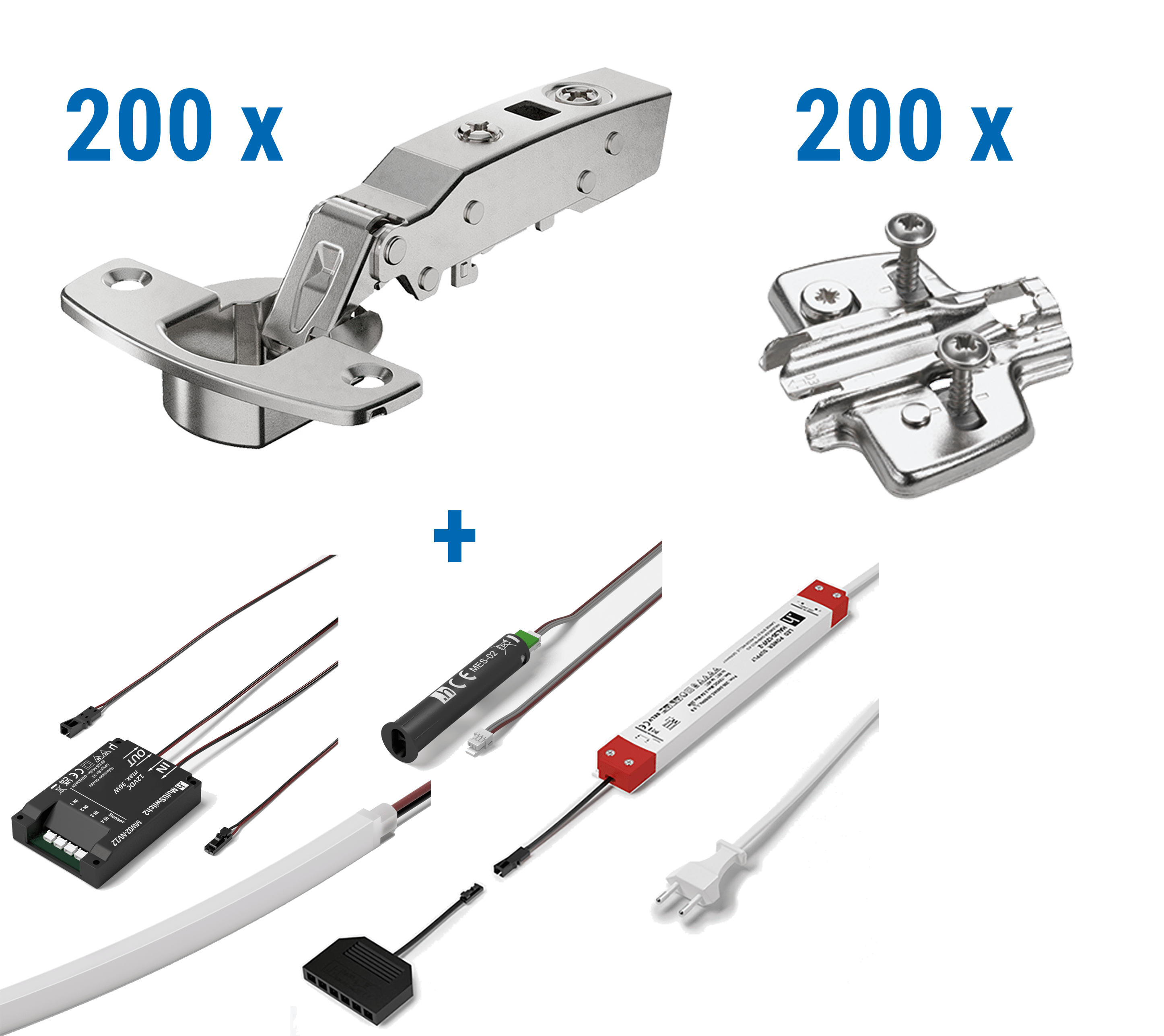 SENSYS Topfscharnier-Aktionsset inkl. Versa Promotion-Set