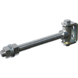 Zauntorband schwer,  Grudke HPK1643,  VZ,  Gewinde M30x230mm,  Lasche 40x6mm