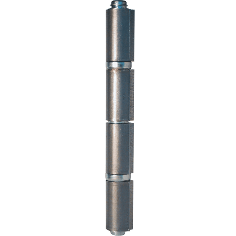 Anschweissband schwer, kugelgelagert Niro Laschen 2-teilig, Bandhöhe 144 mm