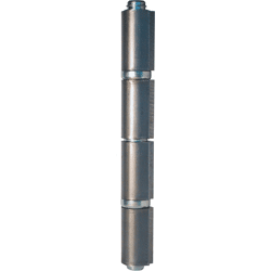 Anschweissband schwer, kugelgelagert Niro Laschen 2-teilig, Bandhöhe 144 mm