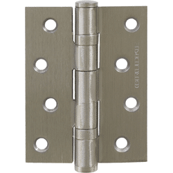 Grudke Scharnierband schwer,  vernickelt Höhe 102 mm,  Breite 76 mm,  Stärke 3 mm