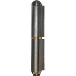 Grudke Tropfenbandrollen Stift lose, blank (L)150 mm, (A)74 mm, (D)20 mm, (E)25,5 mm