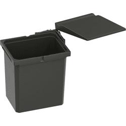 Vauth Sagel Einbau-Abfallsammler Set ENVI-SINGLE 450er 1x15 5 l lavagrau