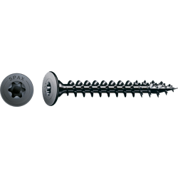 SPAX Rückwandkopf Ohne Linse T-Star Plus VG T20 3, 5x30 BLAX